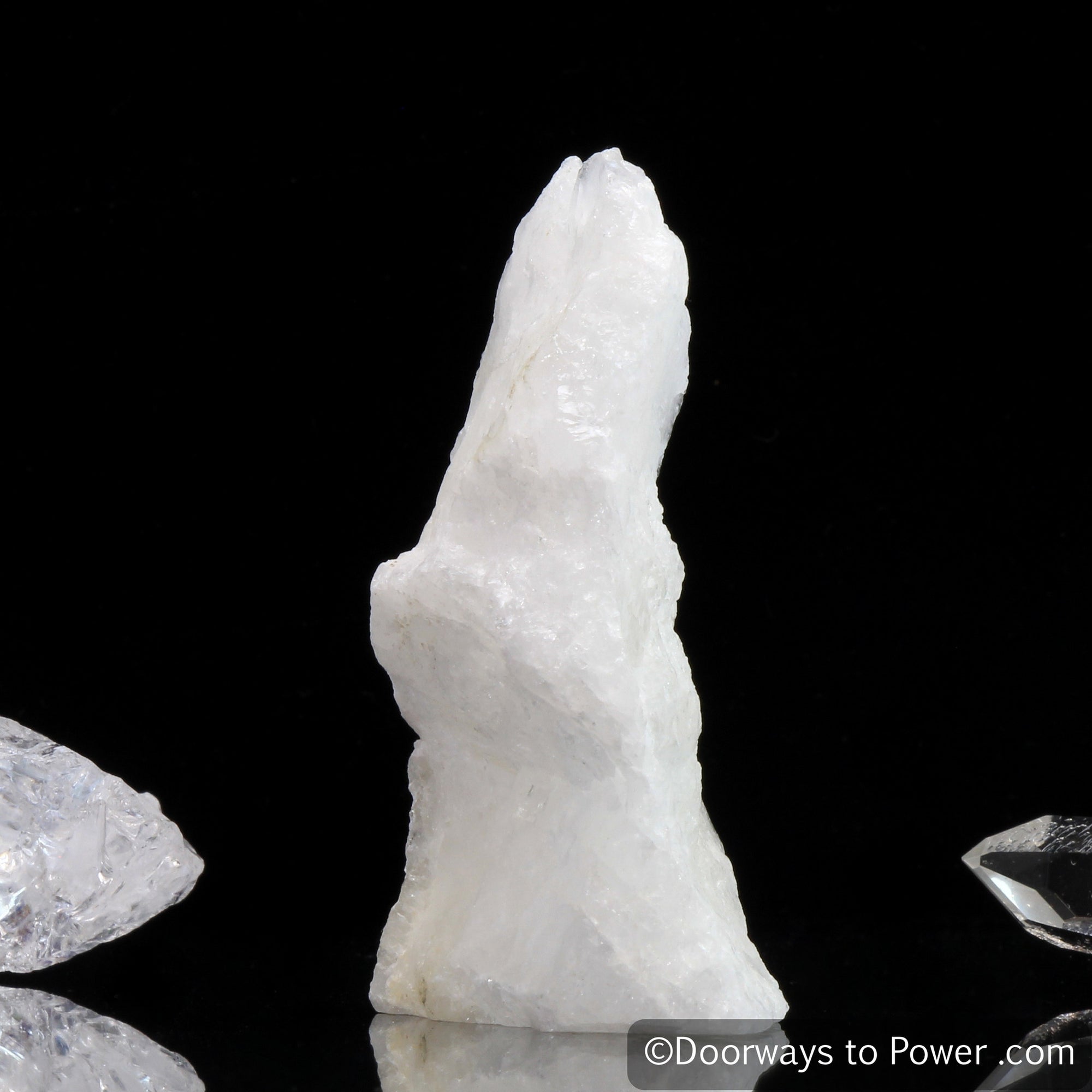 White Azeztulite Altar Stone Synergy 12 Crystal