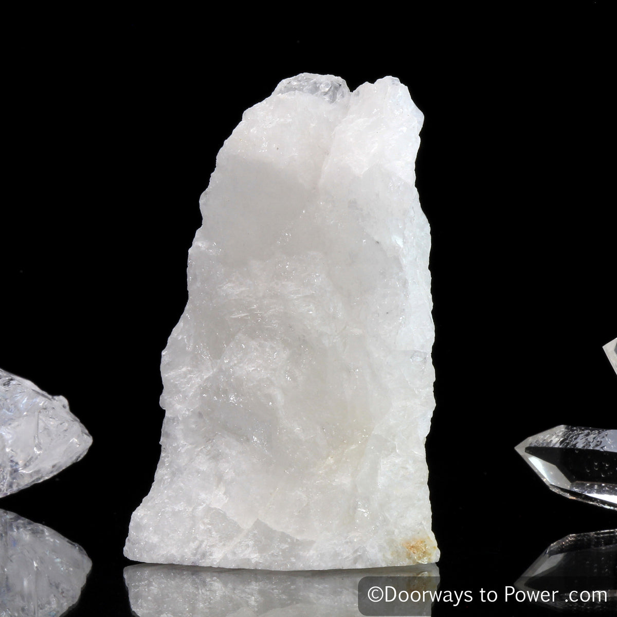 White Azeztulite Altar Stone Synergy 12 Crystal