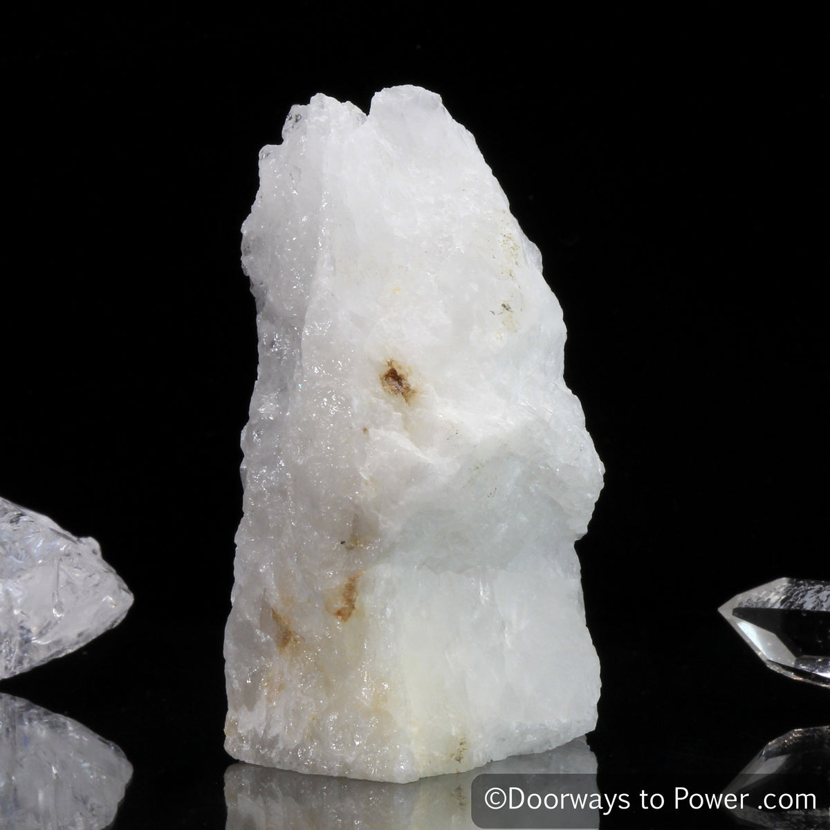 White Azeztulite Altar Stone Synergy 12 Crystal