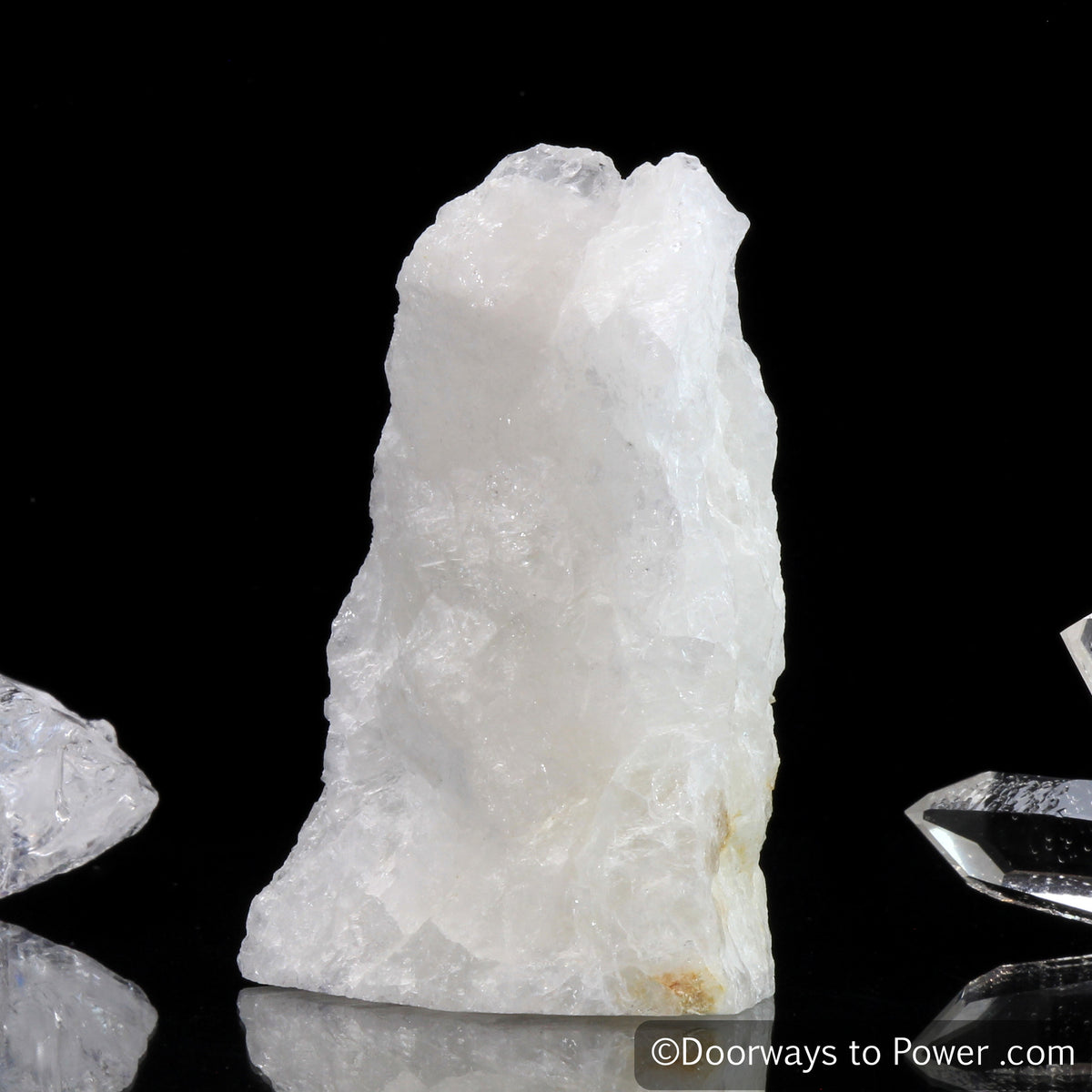 White Azeztulite Altar Stone Synergy 12 Crystal