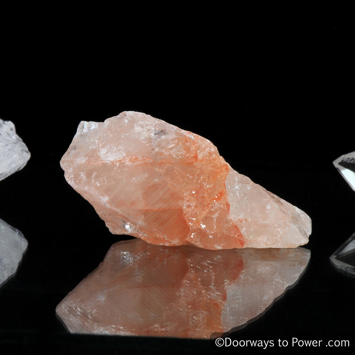 Pink Fire Azeztulite Altar Stone Crystal Azozeo Activated