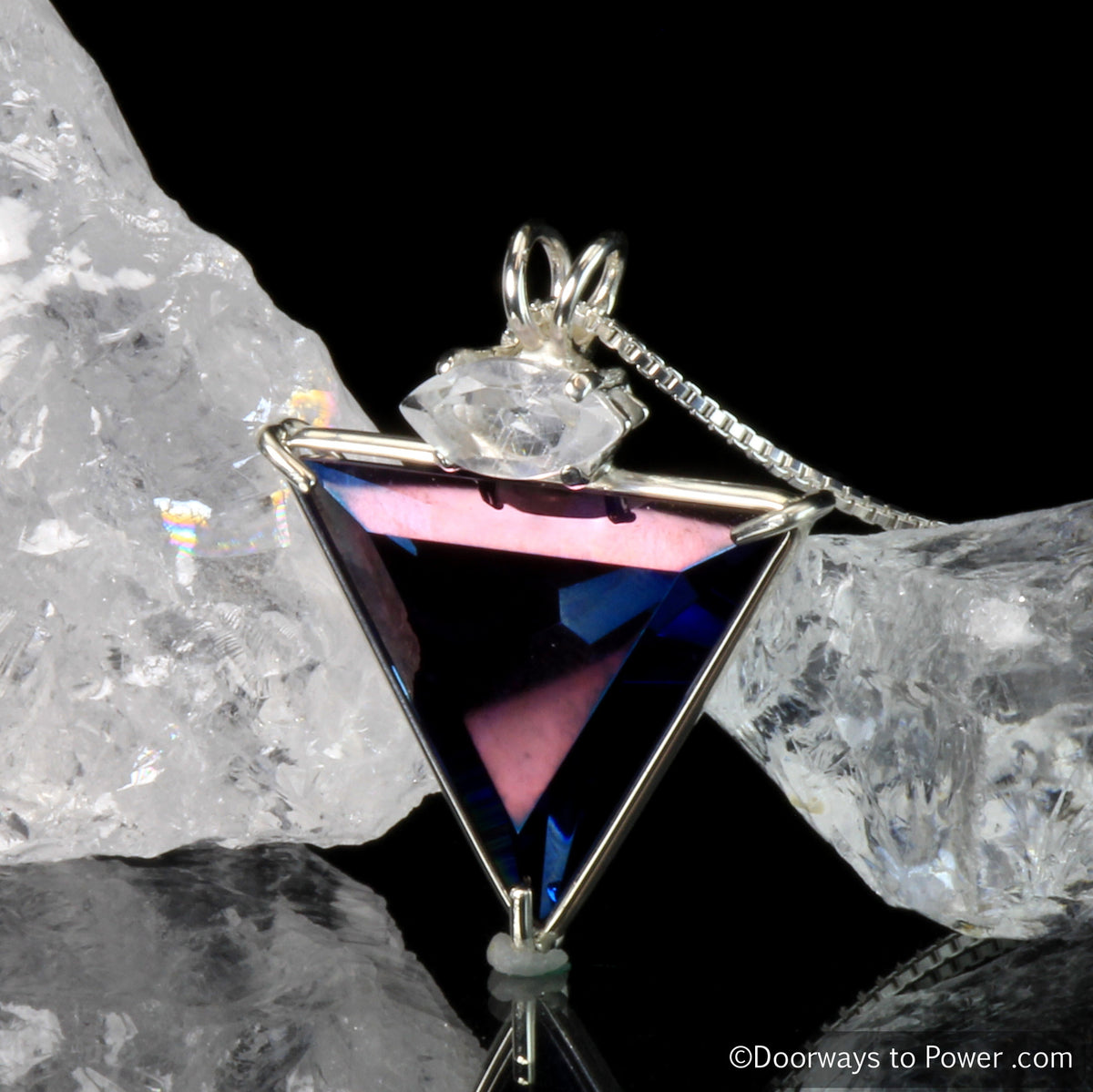Tanzine Aura Angelic Star Pendant with Quartz