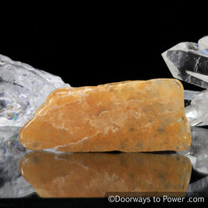 Himalaya Gold Azeztulite Crystal Polished & Azozeo Activated