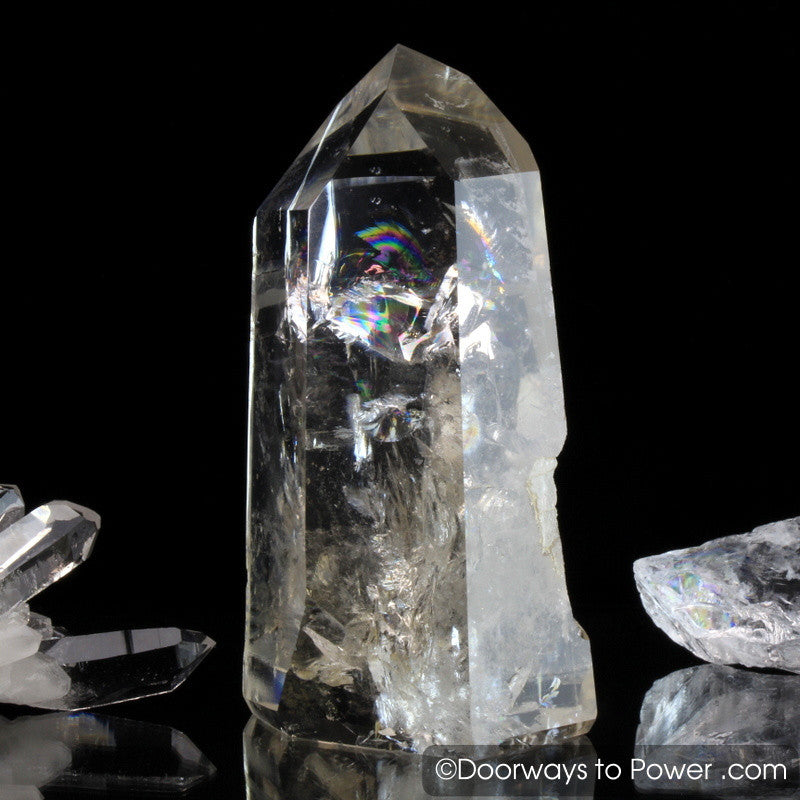 Golden Lemurian Pleiadian Starbrary Record Keeper Crystal 'Power Healer'