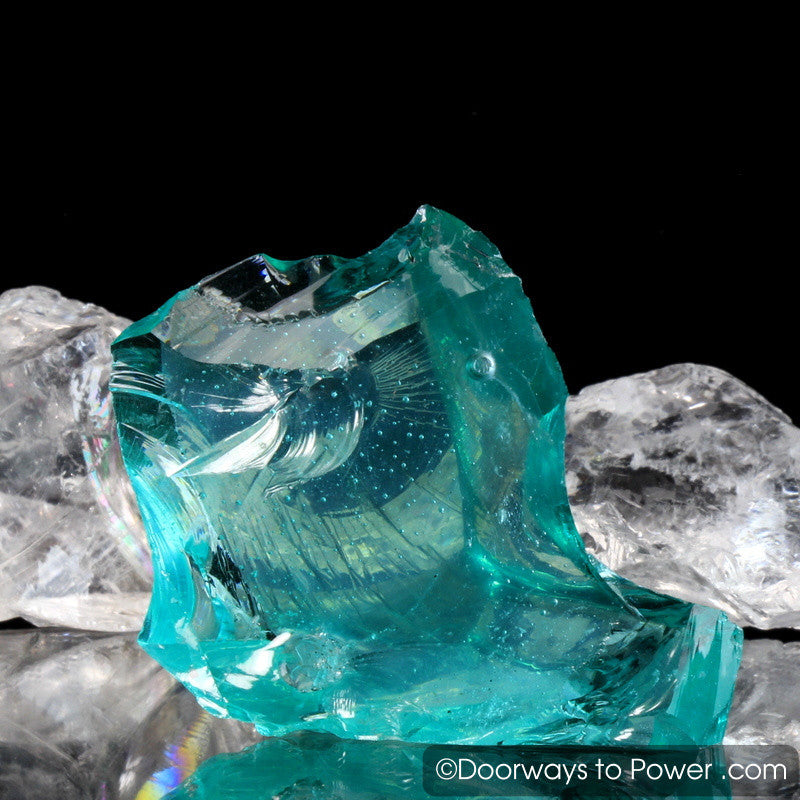 Cyan Angeles Andara Crystal 'Celestial Messenger'