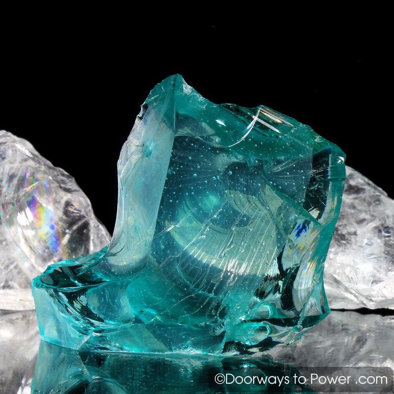 Cyan Angeles Andara Crystal 'Celestial Messenger'