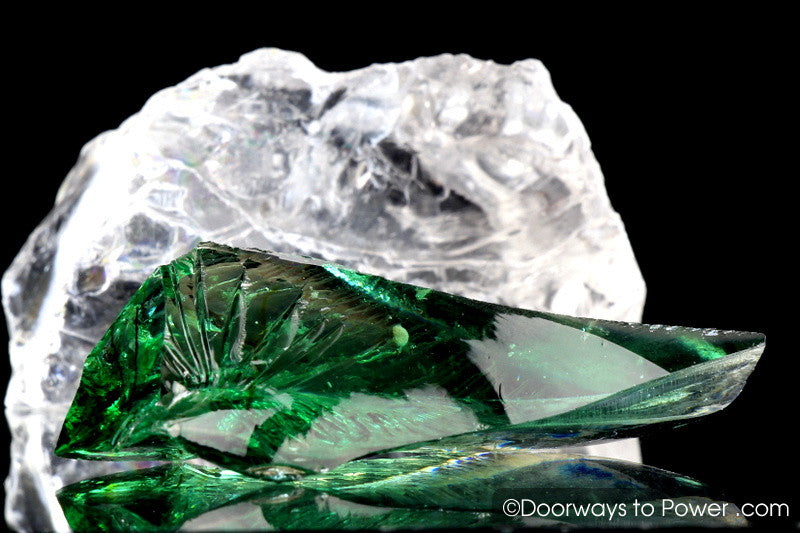 Emerald Shift Monatomic Andara Crystal