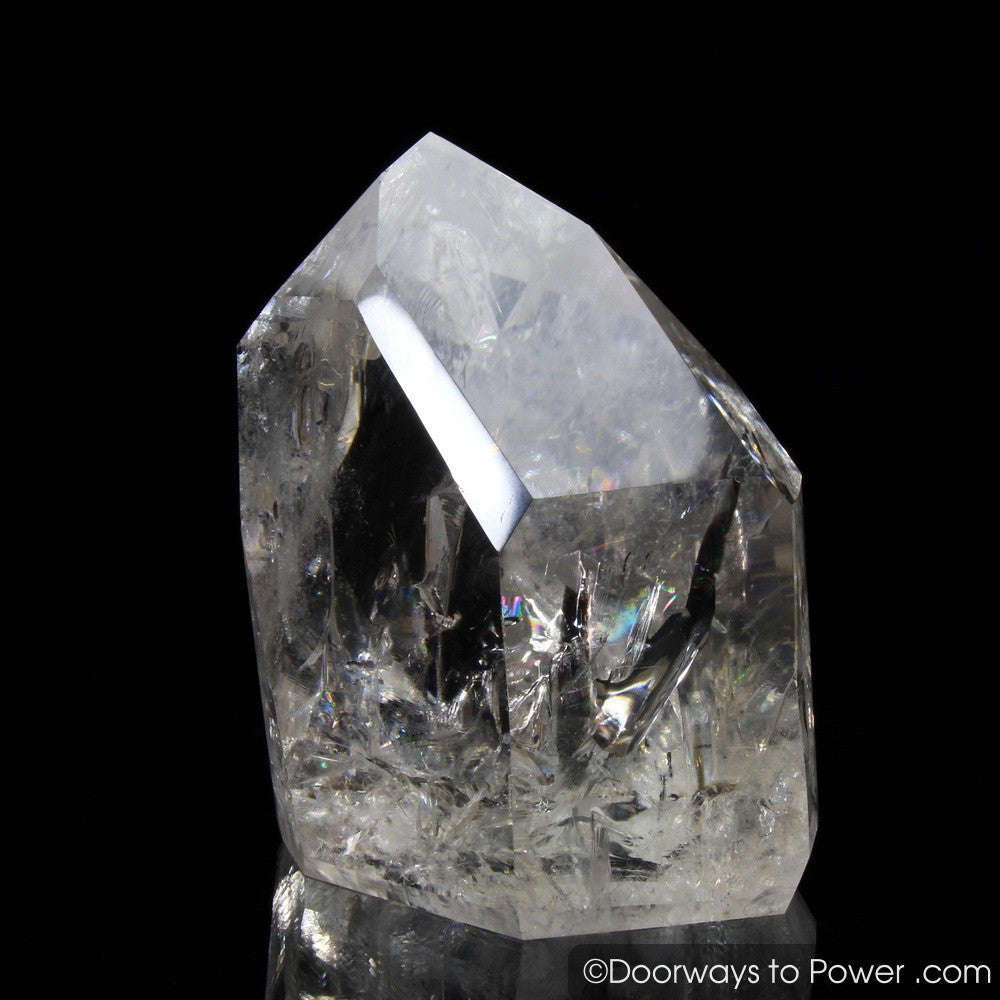 Golden Lemurian Pleiadian Starbrary Record Keeper Power Crystal