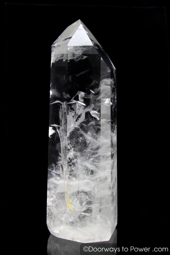 John of God Devic Temple Casa Crystal Point 'Lifted By Angels'  A +++