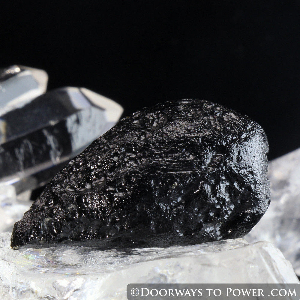 Rare Tibetan Tektite Specimen Synergy 12 Stone 'Collectors Quality' A