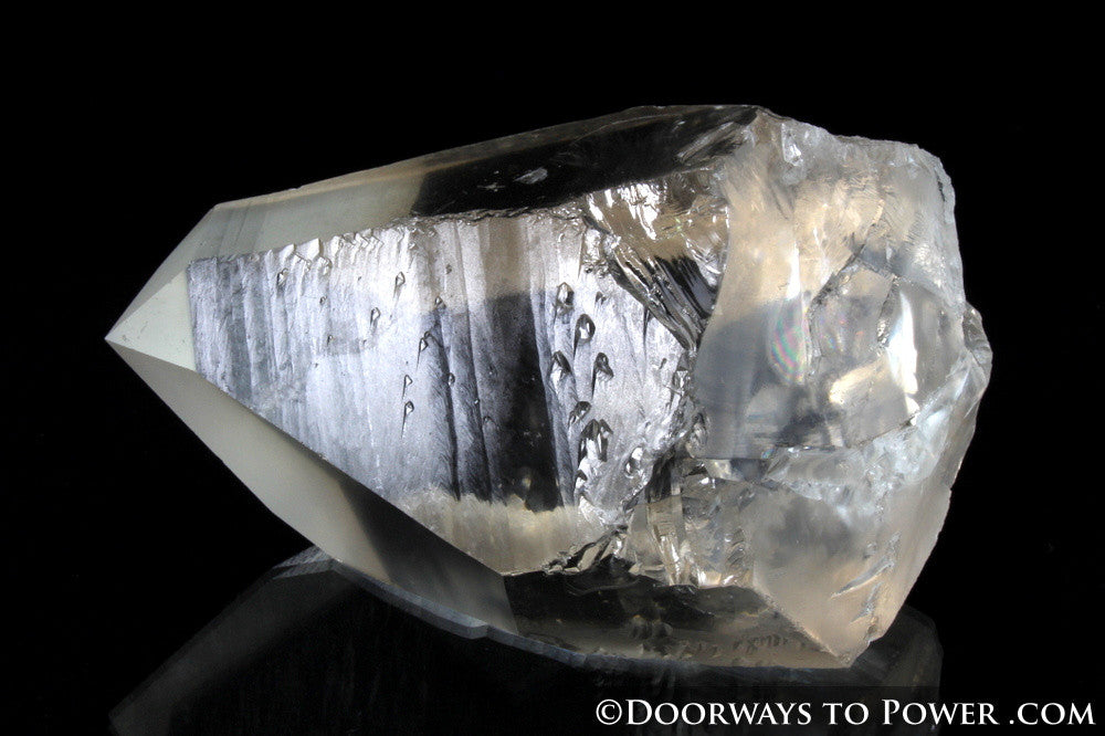 Lemurian Trigonic Quartz Record Keeper Crystal 'Power Healer Series'