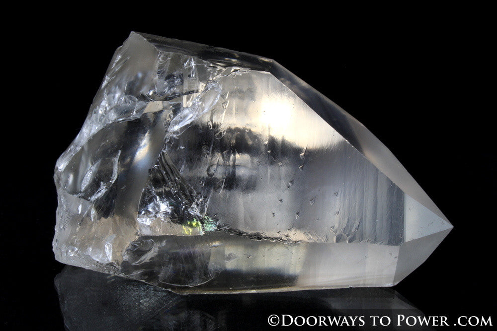 Lemurian Trigonic Quartz Record Keeper Crystal 'Power Healer Series'