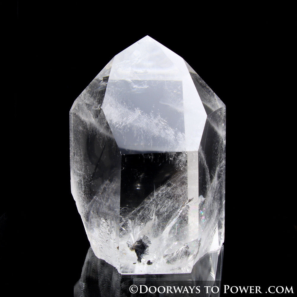 Casa Crystal Point w/ Master Record Keeper 'Holy Spirit' Highly Energized 'Museum Quality'