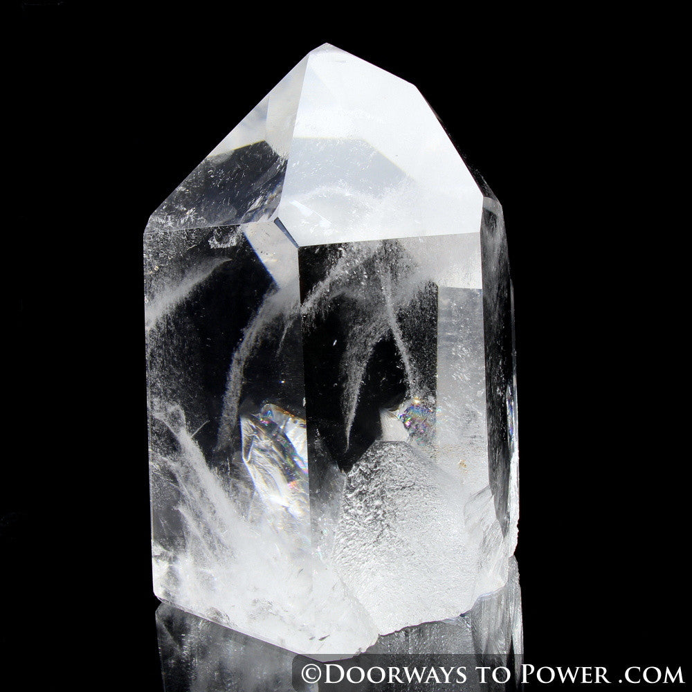 Casa Crystal Point w/ Master Record Keeper 'Holy Spirit' Highly Energized 'Museum Quality'