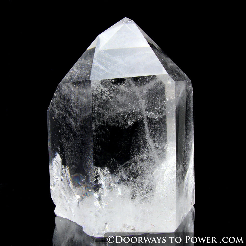 Casa Crystal Point w/ Master Record Keeper 'Holy Spirit' Highly Energized 'Museum Quality'