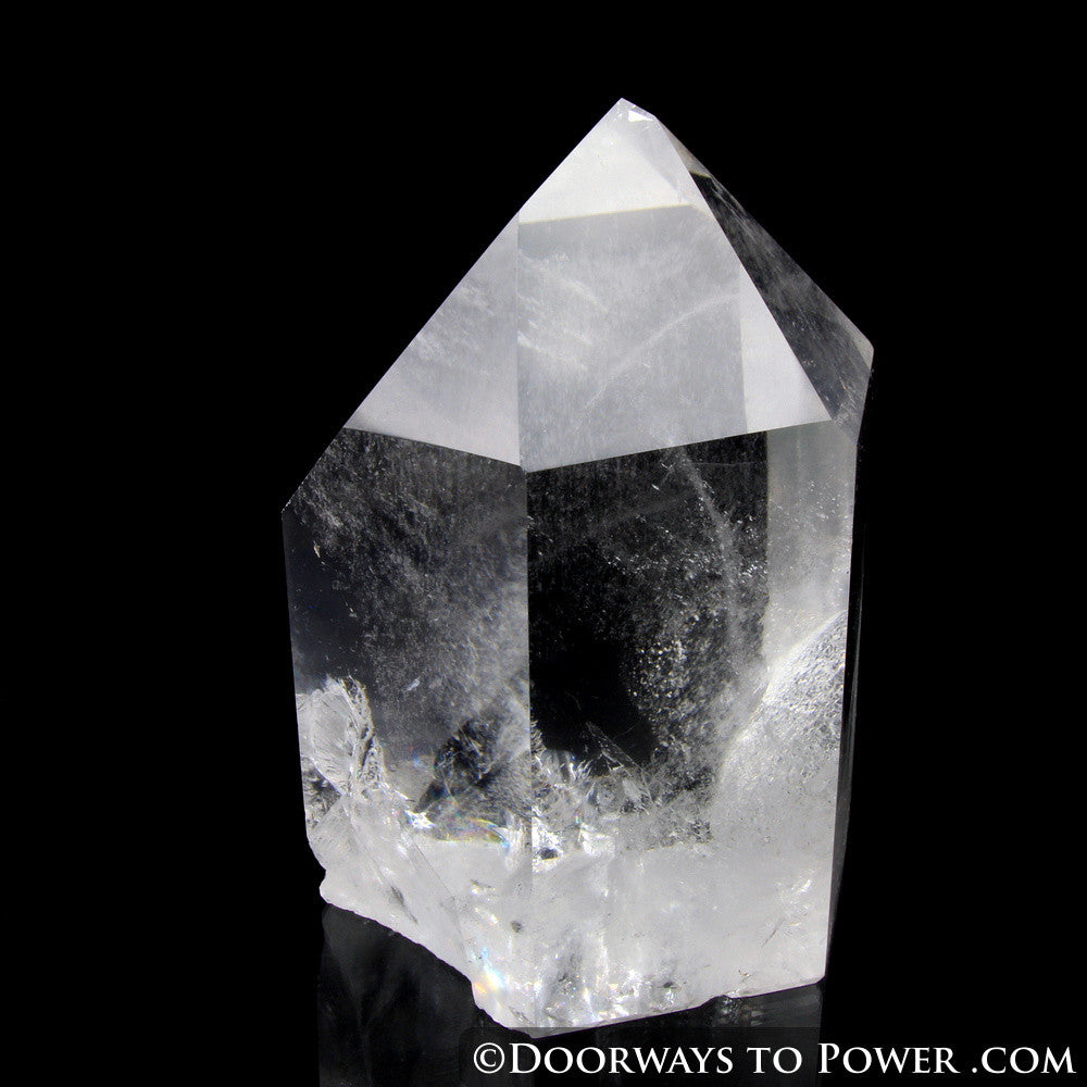 Casa Crystal Point w/ Master Record Keeper 'Holy Spirit' Highly Energized 'Museum Quality'