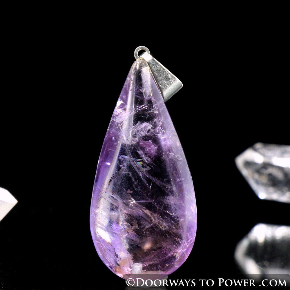 John of God Ametrine Casa Crystal Drop Pendant