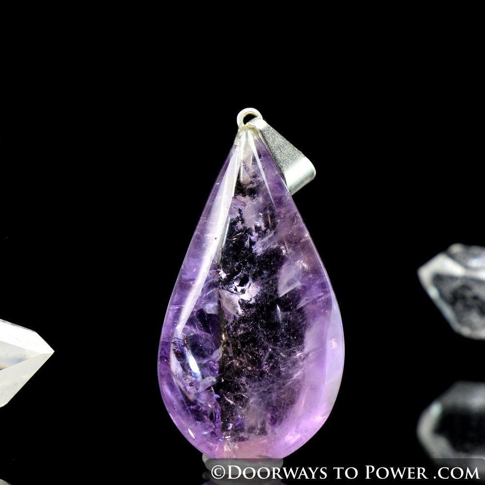 John of God Ametrine Casa Crystal Drop Pendant