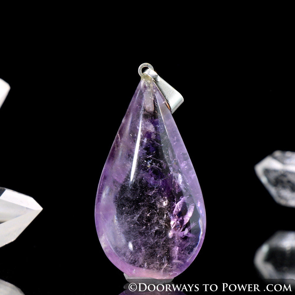 John of God Ametrine Casa Crystal Drop Pendant
