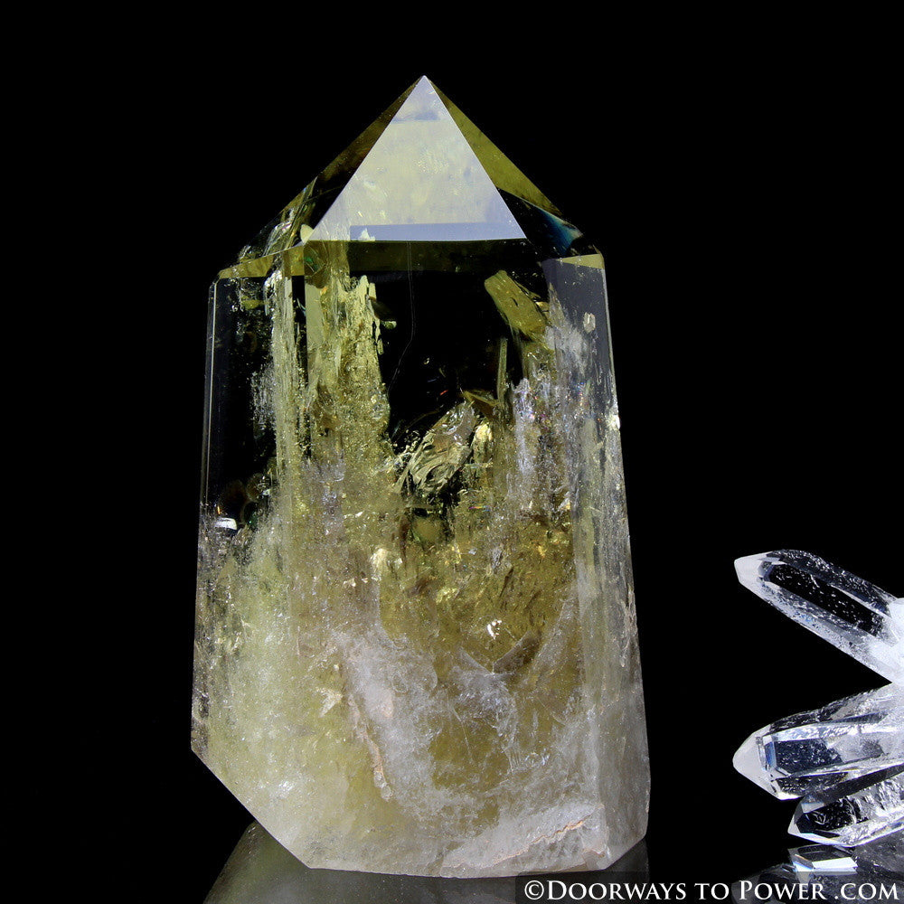 Citrine & Smokey Casa Crystal Point | Devic Temple & Rainbows 'Very Rare'
