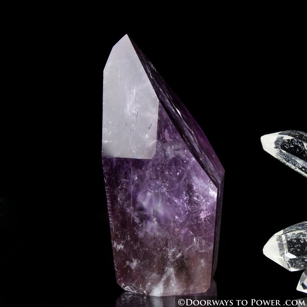 Casa Crystal Amethyst Quartz Point | Temple Heart Dow | 'Violet Flame'