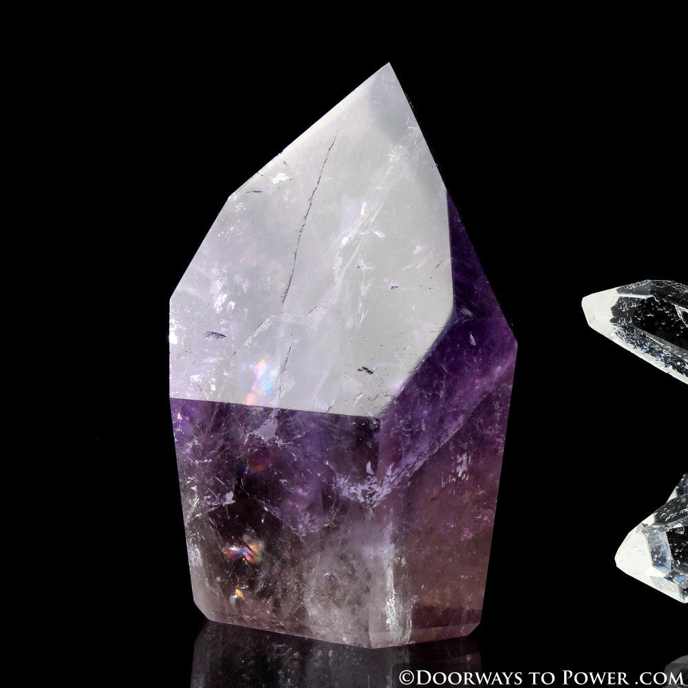 Casa Crystal Amethyst Quartz Point | Temple Heart Dow | 'Violet Flame'