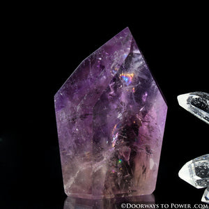 Casa Crystal Amethyst Quartz Point | Temple Heart Dow | 'Violet Flame'