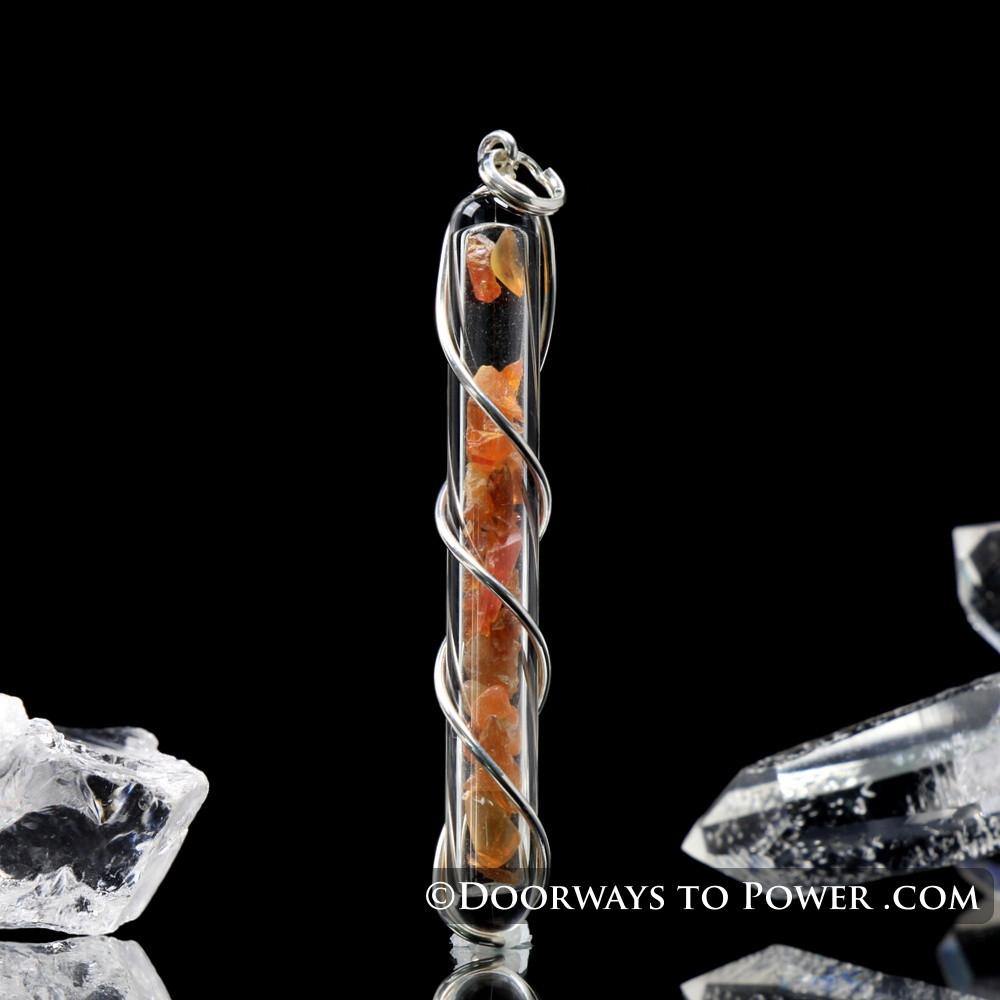 'Creativity' Crystal Energy Pendant .925 SS