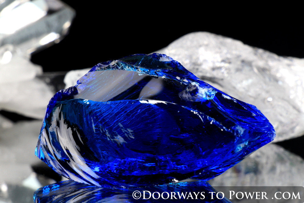 Electric Blue Atlantean Andara Crystal | Authentic Lady Nellie