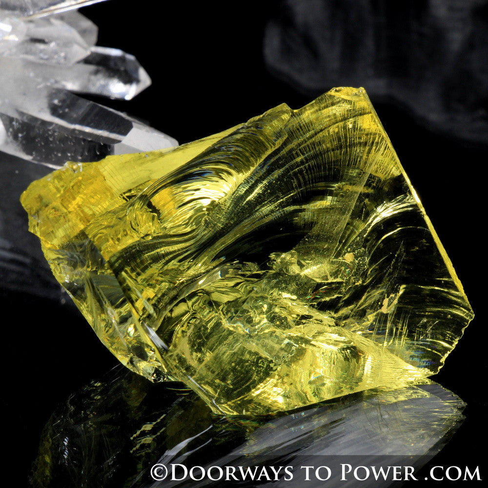 Dynamic Helidor Monatomic Andara Crystal w/ Rainbows