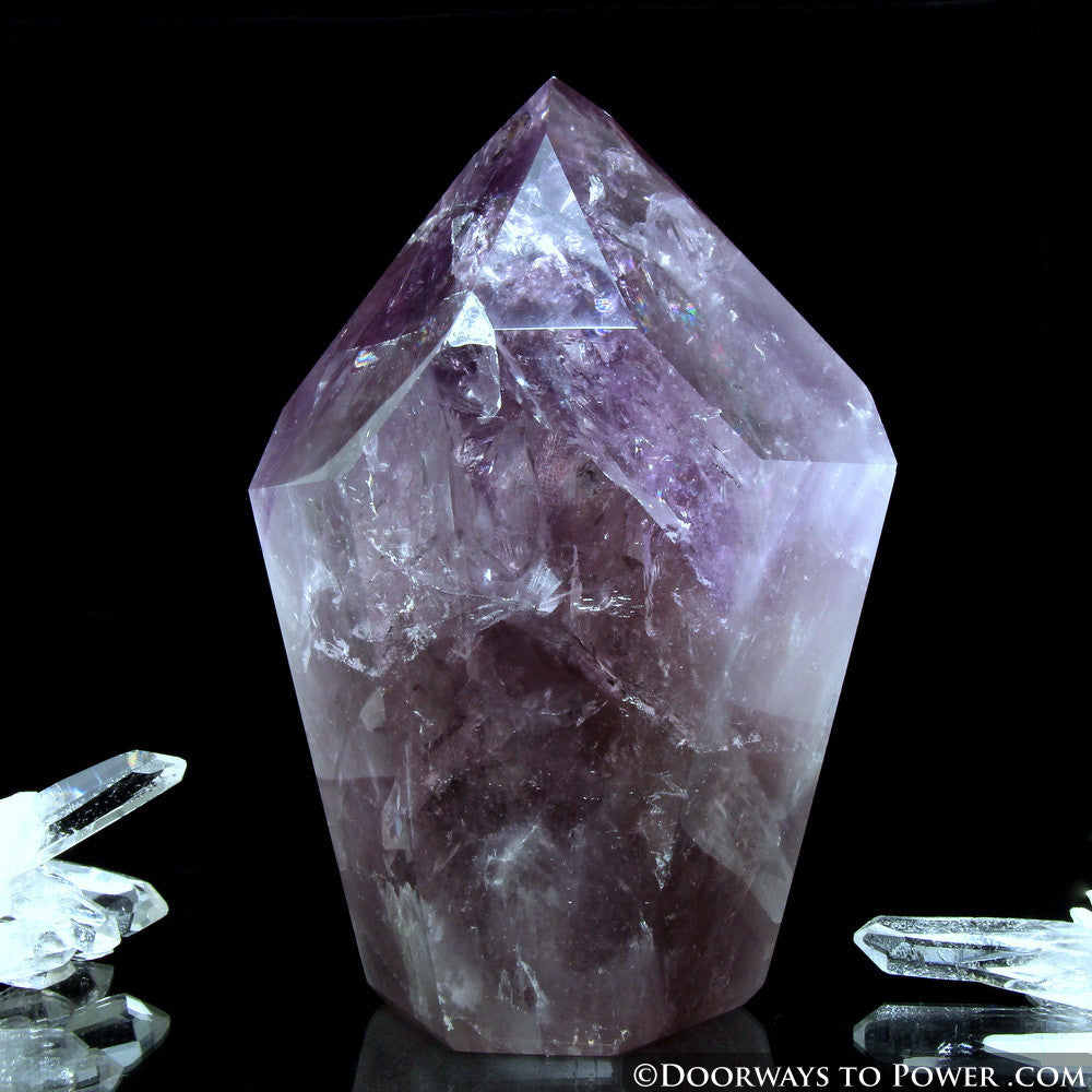 John of God Amethyst Dow Casa Crystal Point w/ Record Keeper 'MAJESTIC'