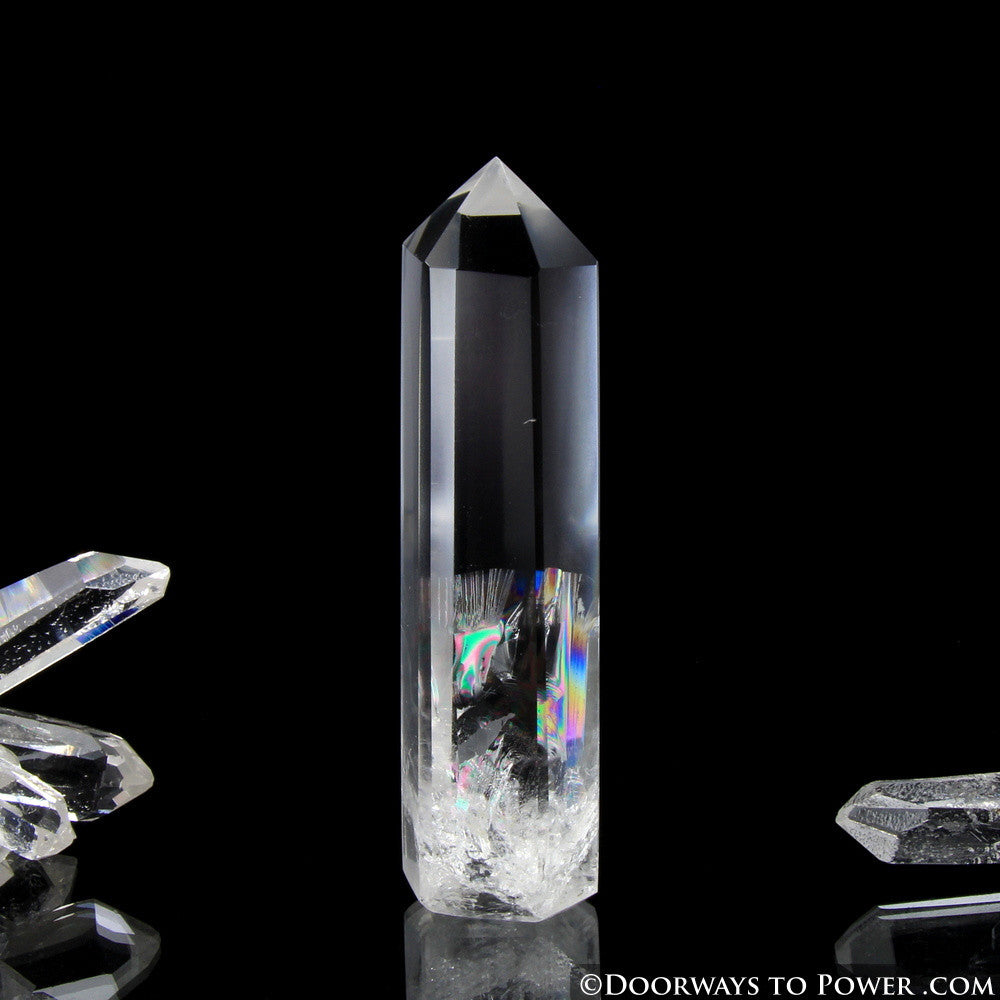 John of God Casa Generator Crystal Point w/ Rainbows