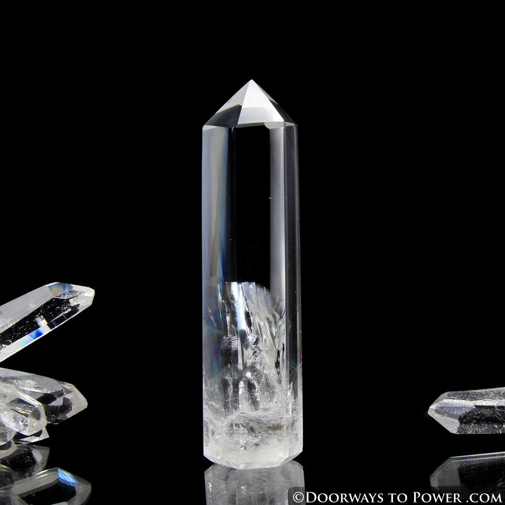 John of God Casa Generator Crystal Point w/ Rainbows