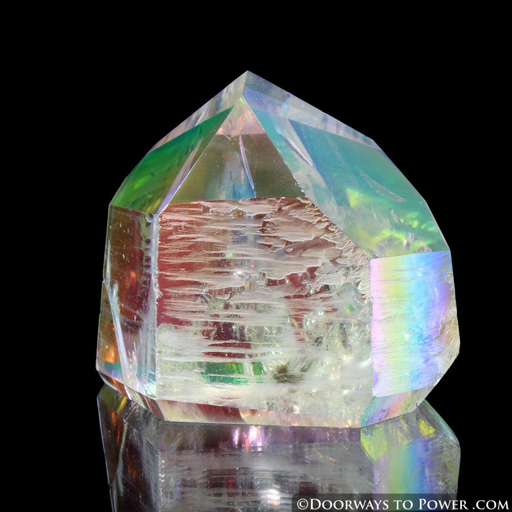 Angel Aura Lemurian Record Keeper Crystal Point "EMINENCE"