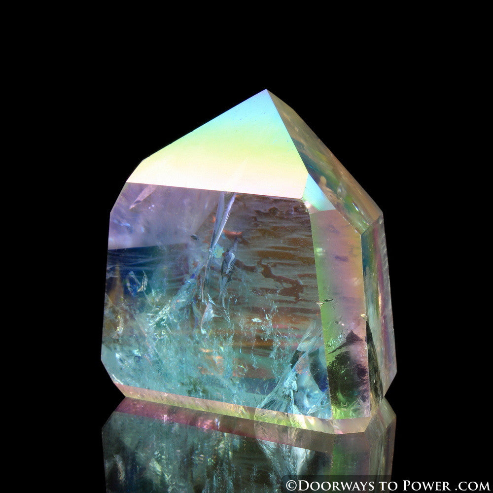 Angel Aura Lemurian Record Keeper Crystal Point "EMINENCE"