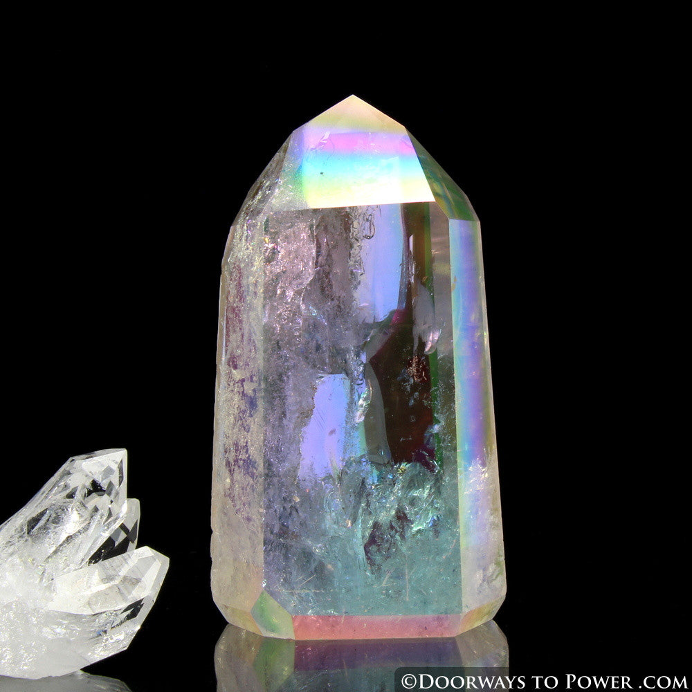 Angel Aura Lemurian Channeling Crystal Point "Manifest Spirit"