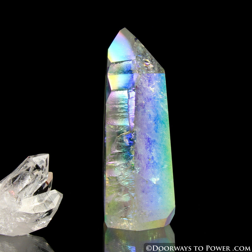 Angel Aura Lemurian Channeling Crystal Point "Manifest Spirit"