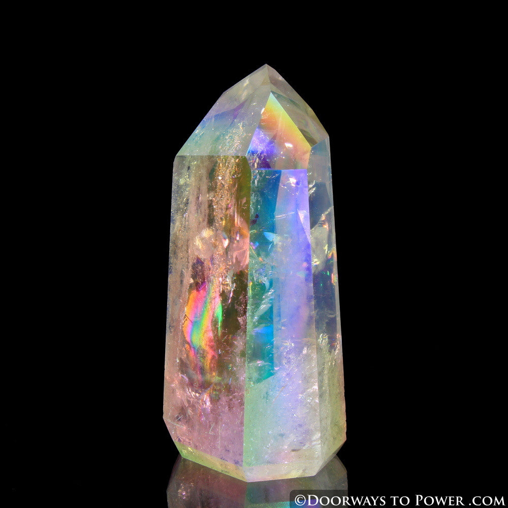 Angel Aura Lemurian Channeling Crystal Point "Manifest Spirit"