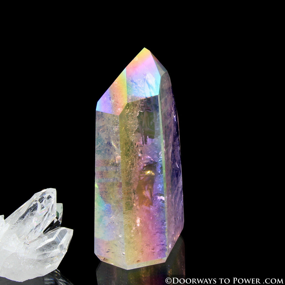 Angel Aura Lemurian Channeling Crystal Point "Manifest Spirit"