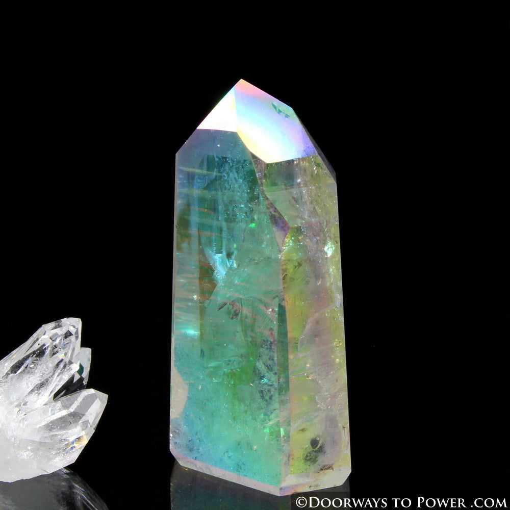 Angel Aura Lemurian Channeling Crystal Point "Manifest Spirit"