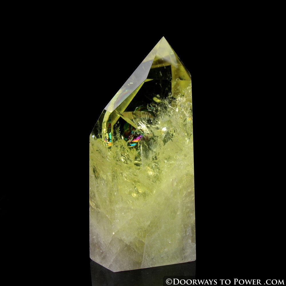John of God Citrine Abundance Casa Crystal Point 'Manifest Spirit'