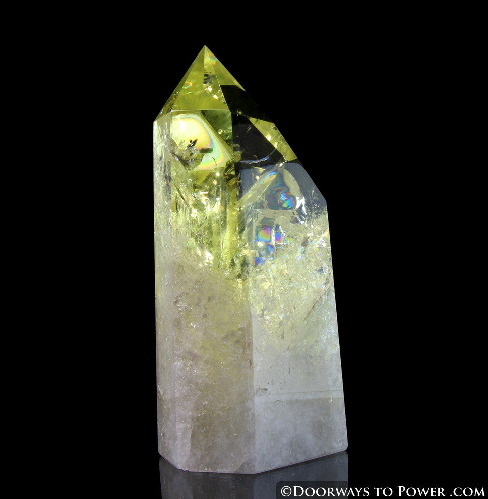 John of God Citrine Abundance Casa Crystal Point 'Manifest Spirit'