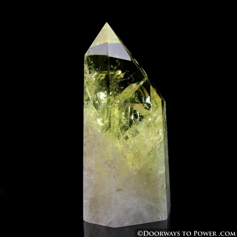 John of God Citrine Abundance Casa Crystal Point 'Manifest Spirit'