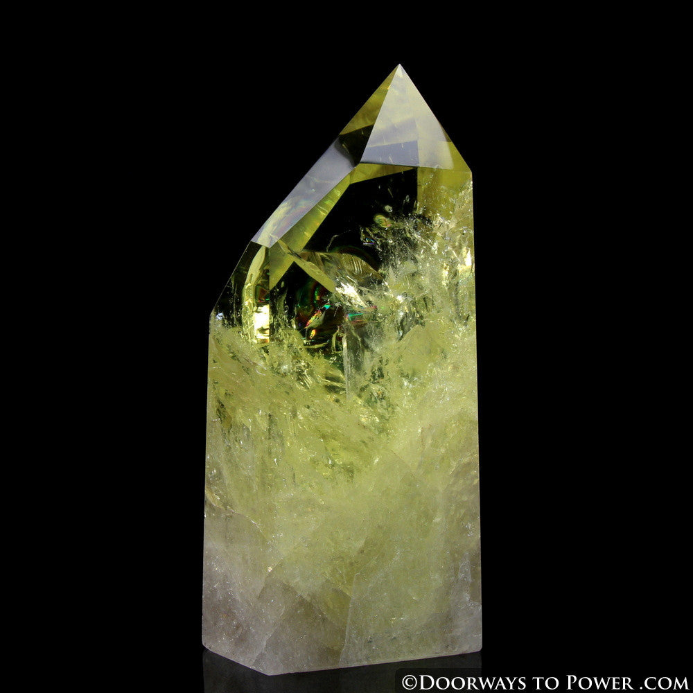 John of God Citrine Abundance Casa Crystal Point 'Manifest Spirit'