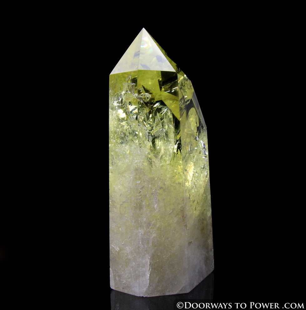 John of God Citrine Abundance Casa Crystal Point 'Manifest Spirit'