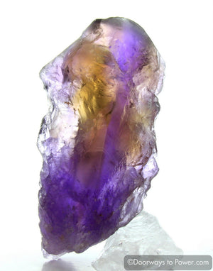 Ametrine Crystal with Pleiadian Starbrary & Record Keepers (Rare)