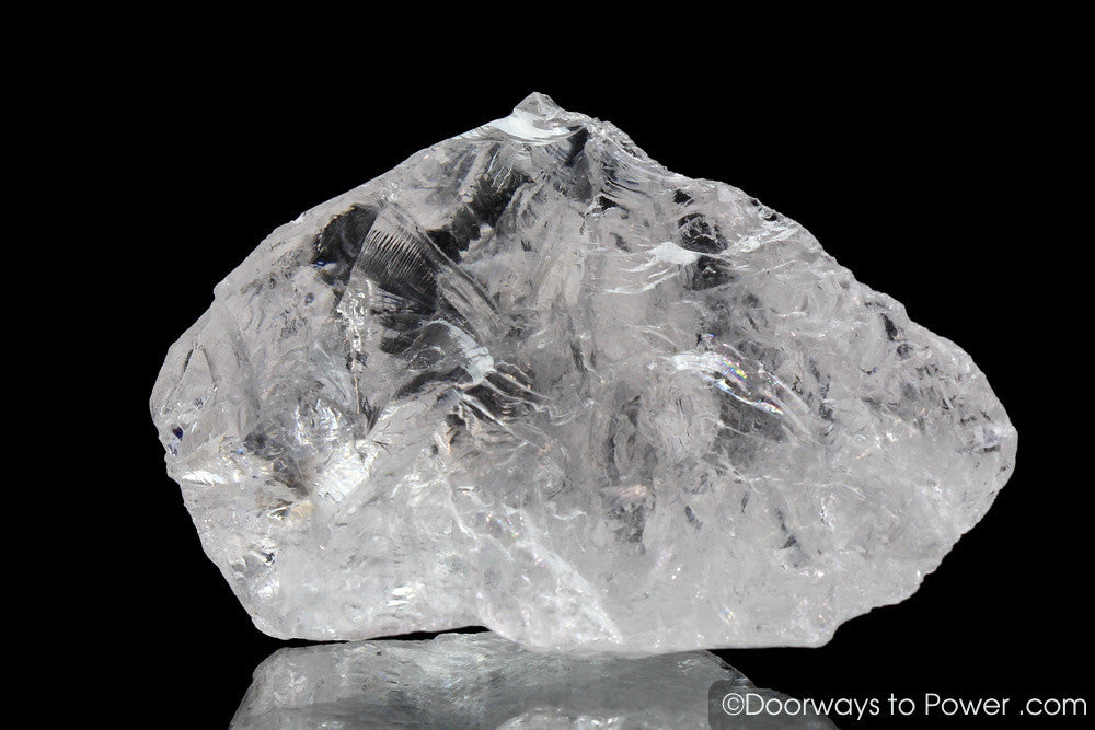 Satyaloka Clear Azeztulite Crystal | Azozeo Activated