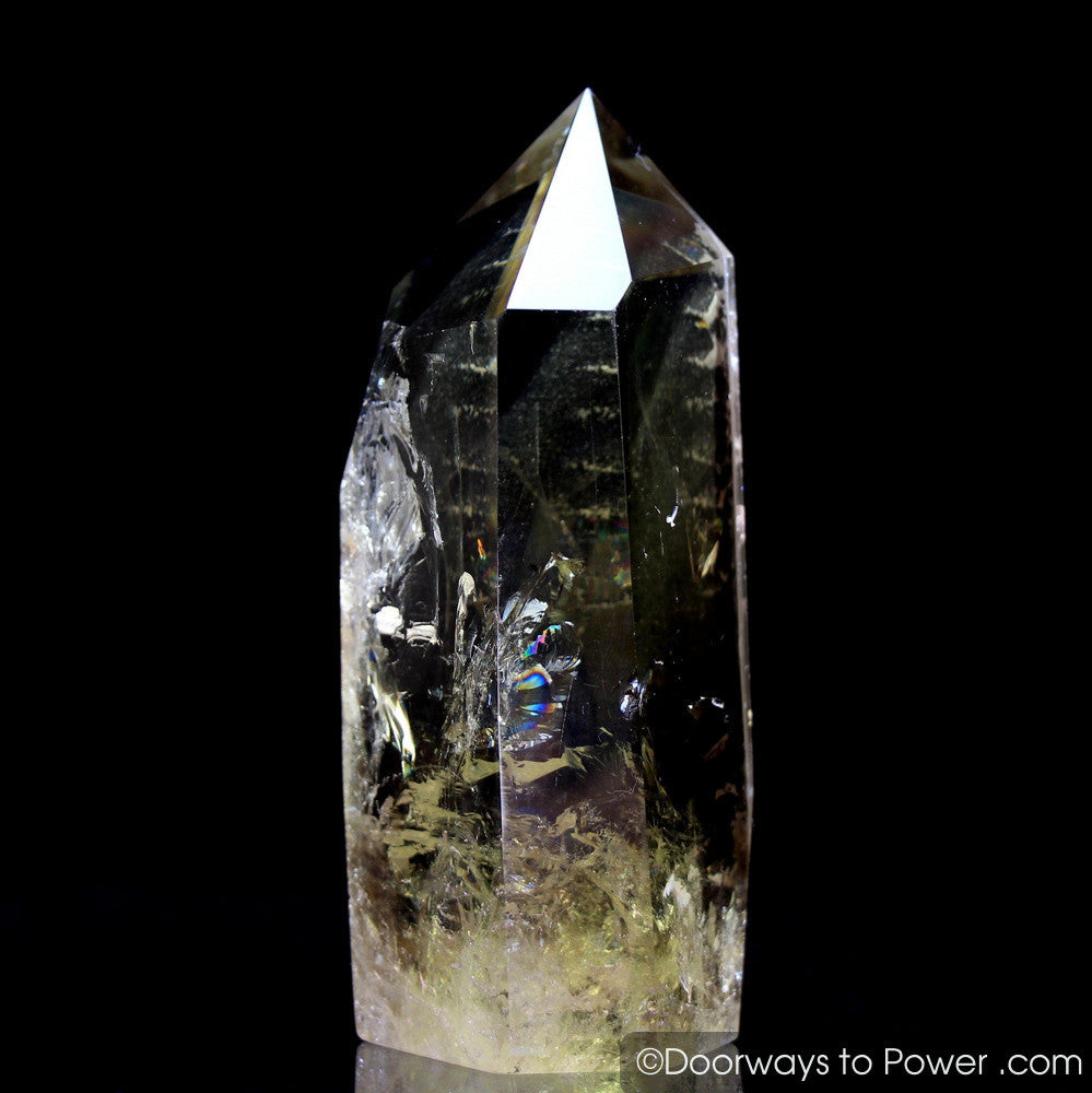 John of God Citrine & Smoky Phantom Casa Crystal 'Very Rare'
