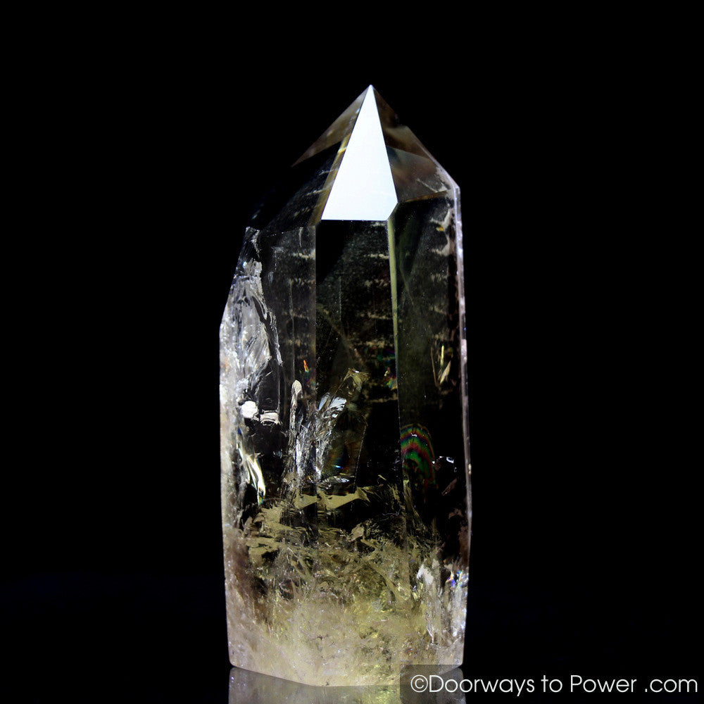 John of God Citrine & Smoky Phantom Casa Crystal 'Very Rare'