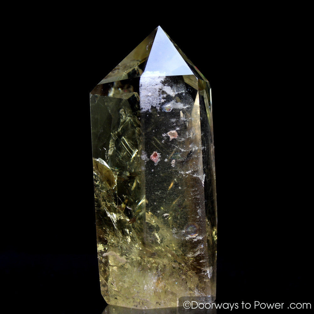 John of God Citrine & Smoky Phantom Casa Crystal 'Very Rare'